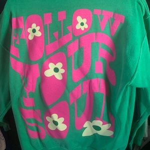 Urban Outfitters Follow Your Soul Crewneck Sweatshirt